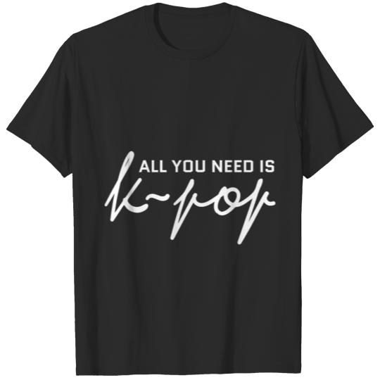 Kpop Pop Music Korean Charts Korea T-shirt