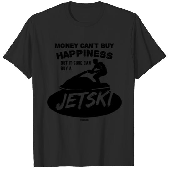 Money Can't Buy Happiness Watercraft T-shirt