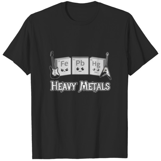 Heavy Metals Periodic Table of Elements T-shirt