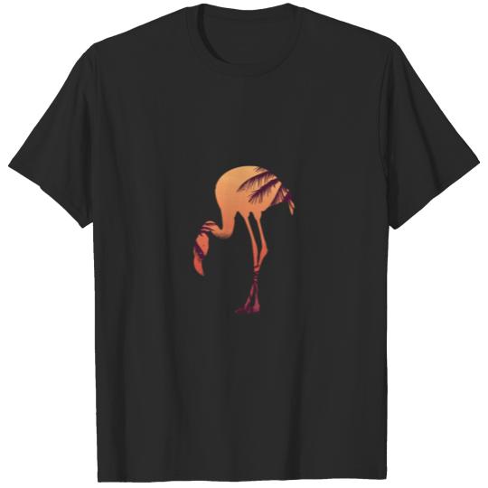 Flamingo Flamingos Drawing T-shirt