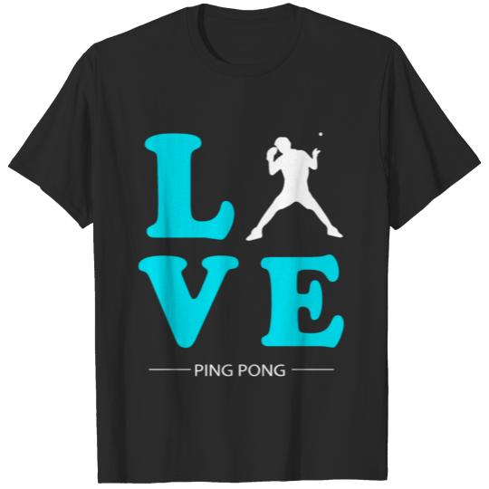 PING PONG LOVE T-shirt