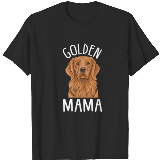 Golden Retriever Mom Golden Mama T-shirt