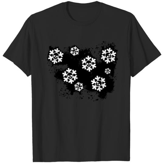 Skull Snowflakes T-shirt
