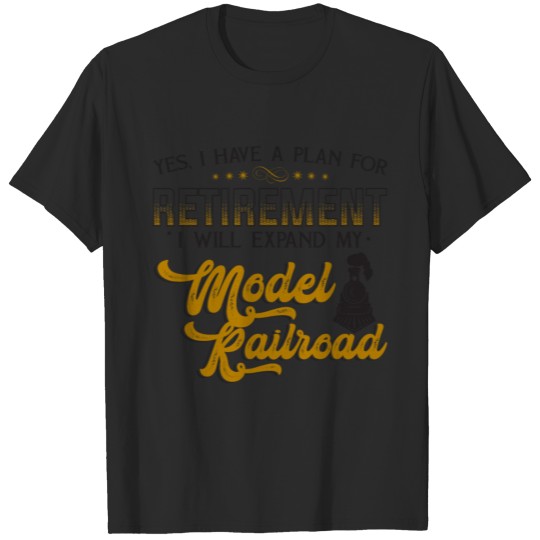 Model railway gift Model train collector gift T-shirt