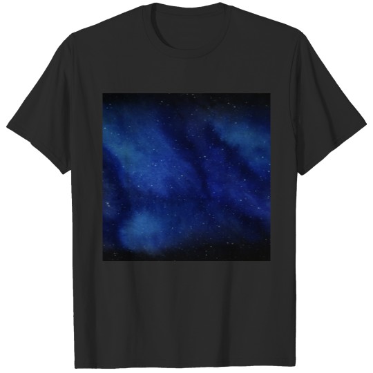 Blue Galaxy pattern for masks T-shirt