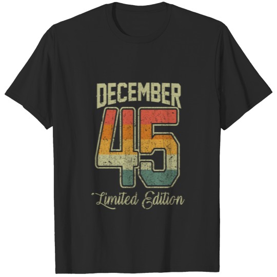 Vintage December 1940 80th Birthday 80 Year Gift T-shirt