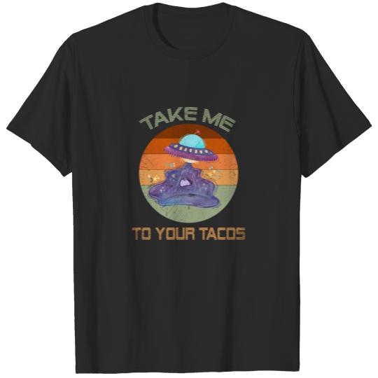 Vintage Distressed Take Me To Your Tacos T-shirt