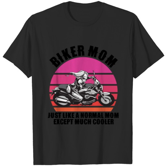 Biker mom T-shirt