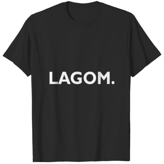 Lagom gift saying Swedish T-shirt