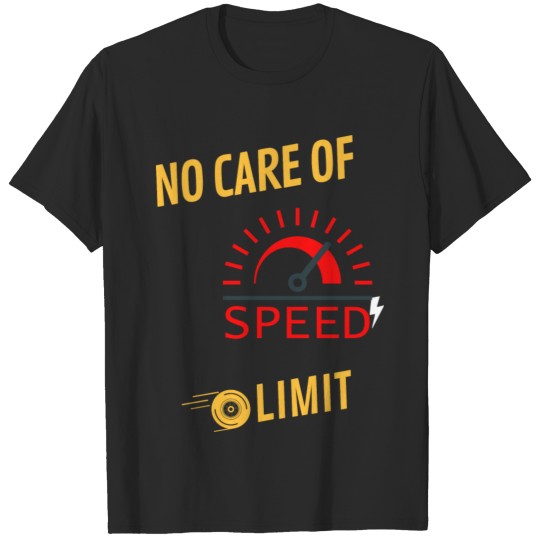Speed Motorized Sports Design T-shirt