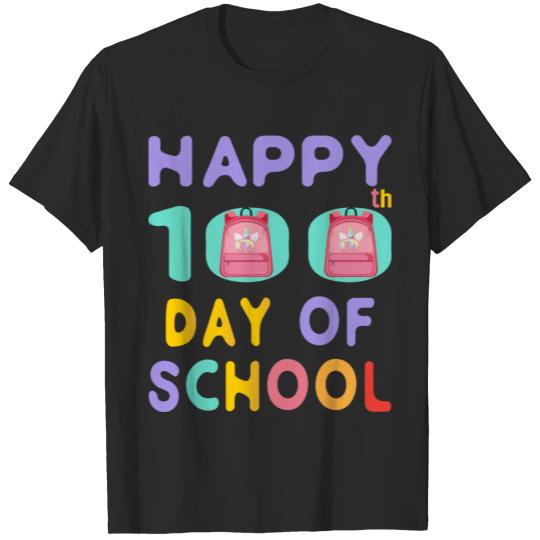 happy 100 days of school T-shirt