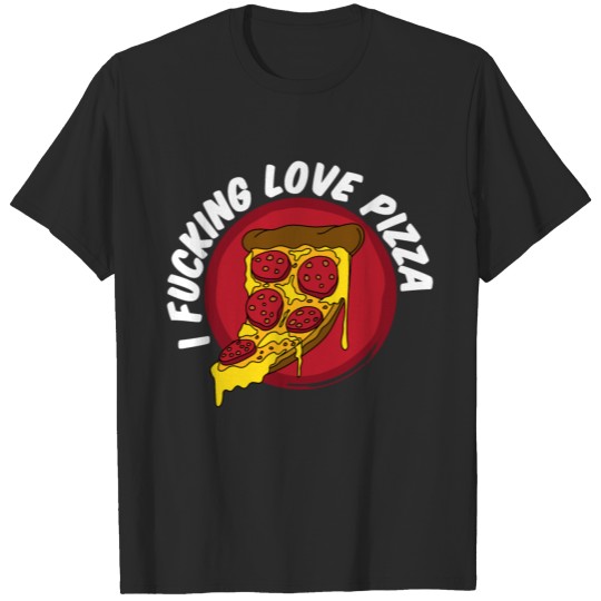 Love Salami Cheese Pizza Statement T-shirt