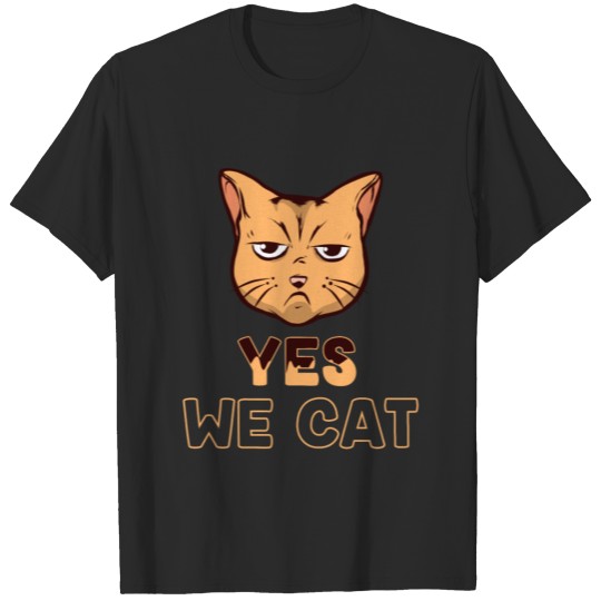 Funny Grumpy Cat Face Feline Animals Kitten Owner T-shirt