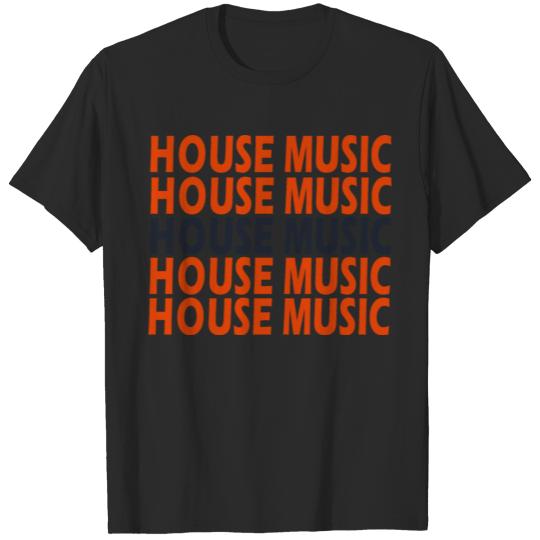 house music love art design T-shirt