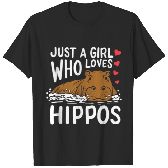 Hippo Hippopotamust Hippo Lover T-shirt