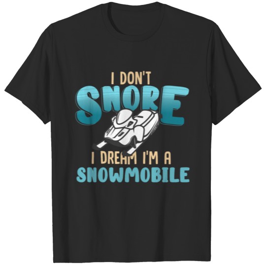 snowmobile, snowmobile winter, rider T-shirt