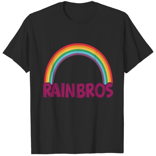 rainbow rainbros gay homosexual lgbt gay T-shirt