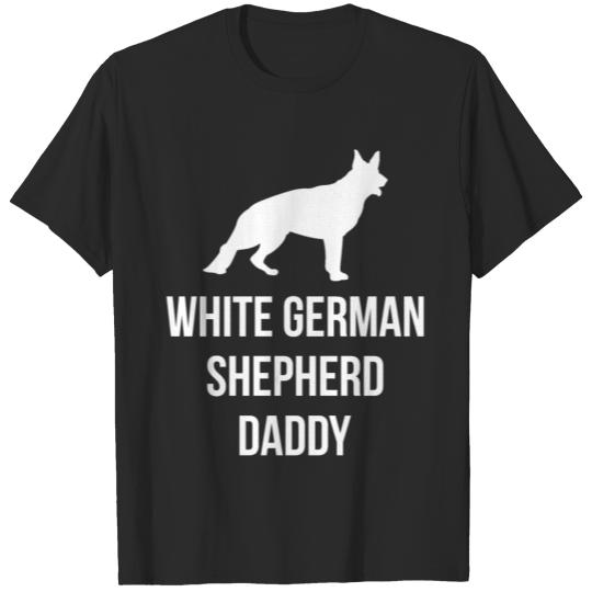 White Swiss German Shepherd Gift Woman Girl T-shirt