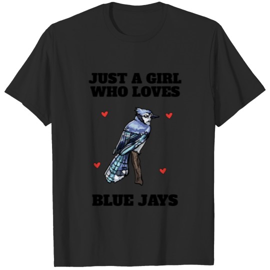 Blue Jay Girl Enthusiast Breeder T-shirt