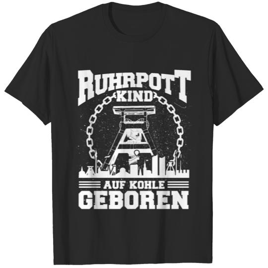 Ruhr Area Ruhrpott Hömma Colliery Mining Coal T-shirt