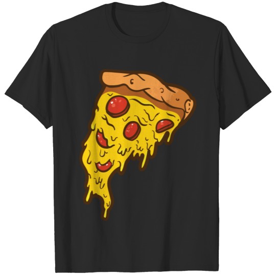 Open the cheese pizza gift T-shirt