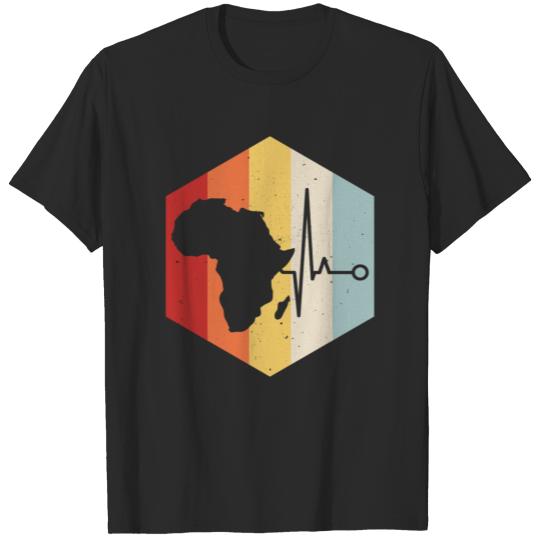 Safari Afro Africa Retro Africa Gift South Africa T-shirt