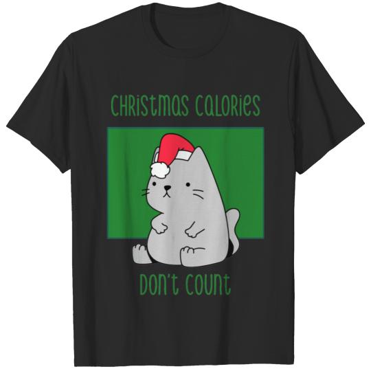 Christmas Fat Cat T-shirt
