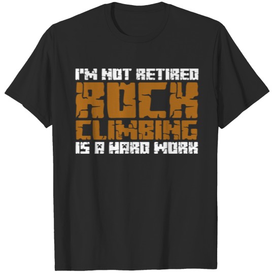 Rock Climbing Climber T-shirt