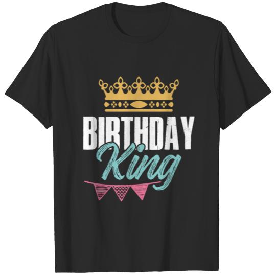 birthday king T-shirt