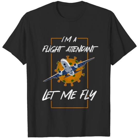 Stewardess Geschenk Fulgbegleiterin T-shirt