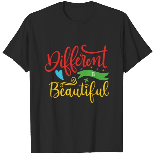 Different is Beautiful T-shirt