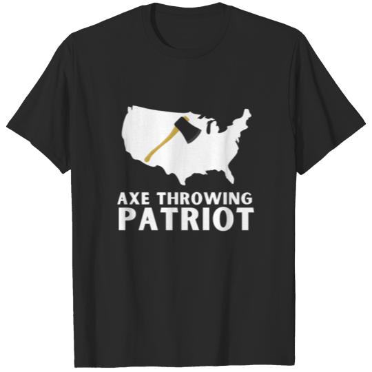Axe Throwing And Sharp Object Target Games T-shirt
