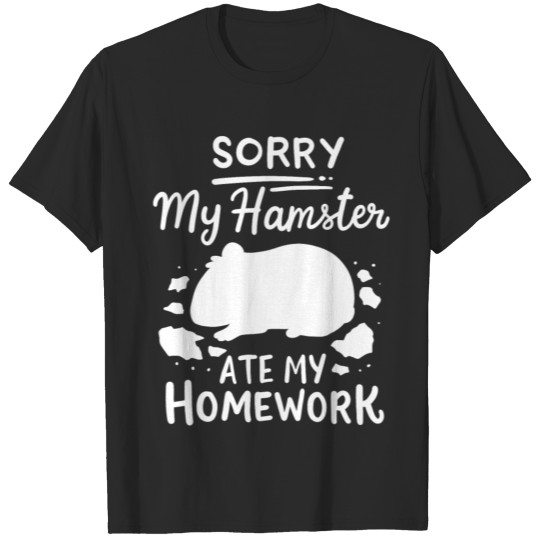 Hamster Student Back to School T-shirt