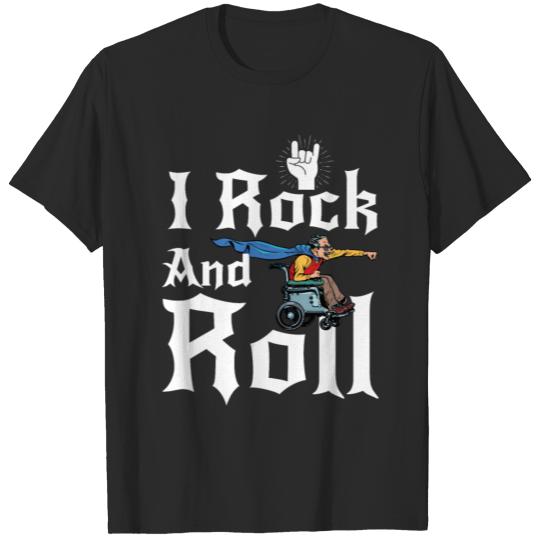 Wheelchair Rock and Roll T-shirt