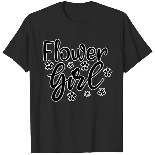 Flower girl T-shirt