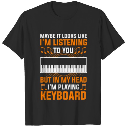 Keyboard Keyboardist Musician Music T-shirt