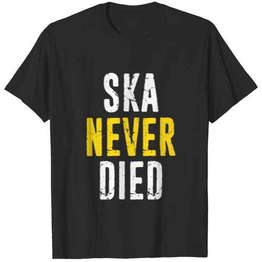 Ska Never Died Jamaica Jamaican Punk Emo Skater Di T-shirt