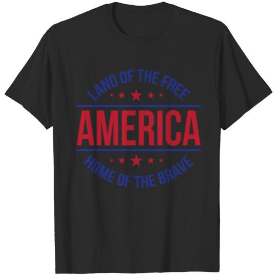 America land of the free T-shirt