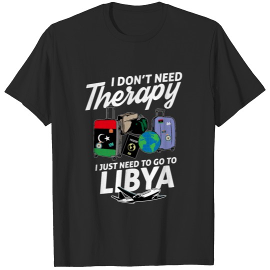 Libya flag I Libyan Souvenirs T-shirt