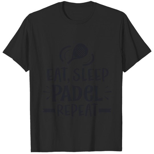 eat sleep padel repeat T-shirt