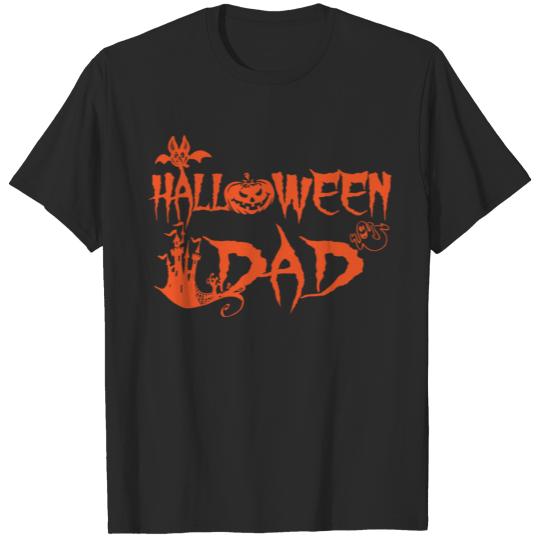 October Birthday Halloween Dad T-shirt
