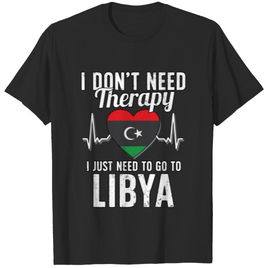 Libya flag I Libyan Souvenirs T-shirt
