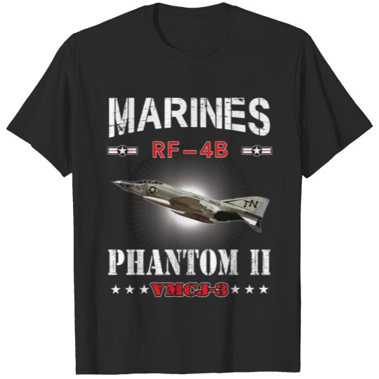 Marines RF 4B Phantom II VMCJ 3 t shirt T-shirt