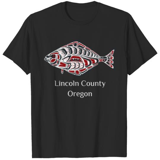 Lincoln County Oregon Pnw Native Indian American H T-shirt