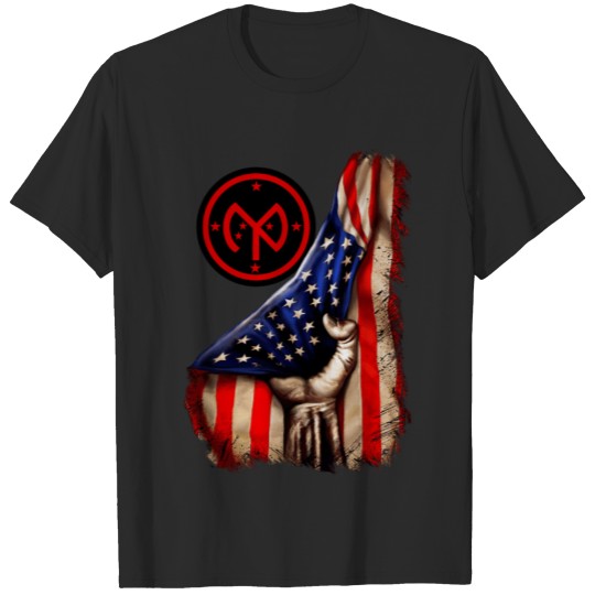27th Infantry Division American Flag T-shirt