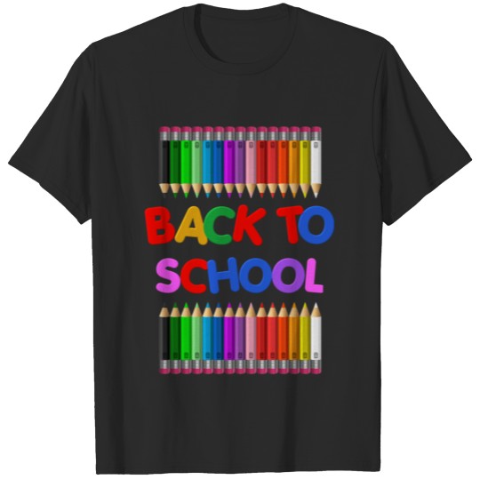 Back to School Crayons, Preschool, Kindergarten T-shirt