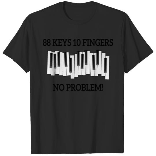 Piano Keyboard Key Piano Music Gift T-shirt