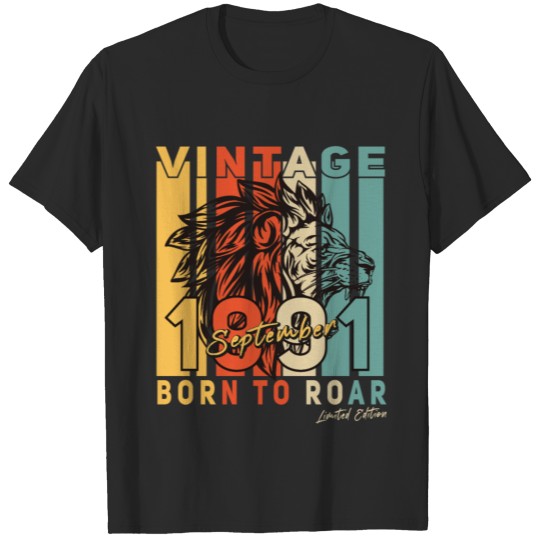 Lion 1991 In September Retro T-shirt