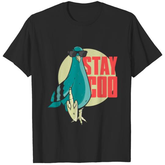 Bird watching funny Stay coo T-shirt