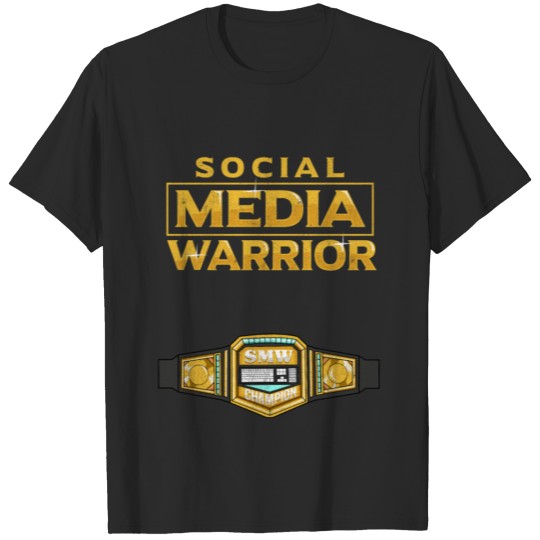Social Media Warrior Social Media Content Manager T-shirt